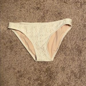 Lace swim bottoms